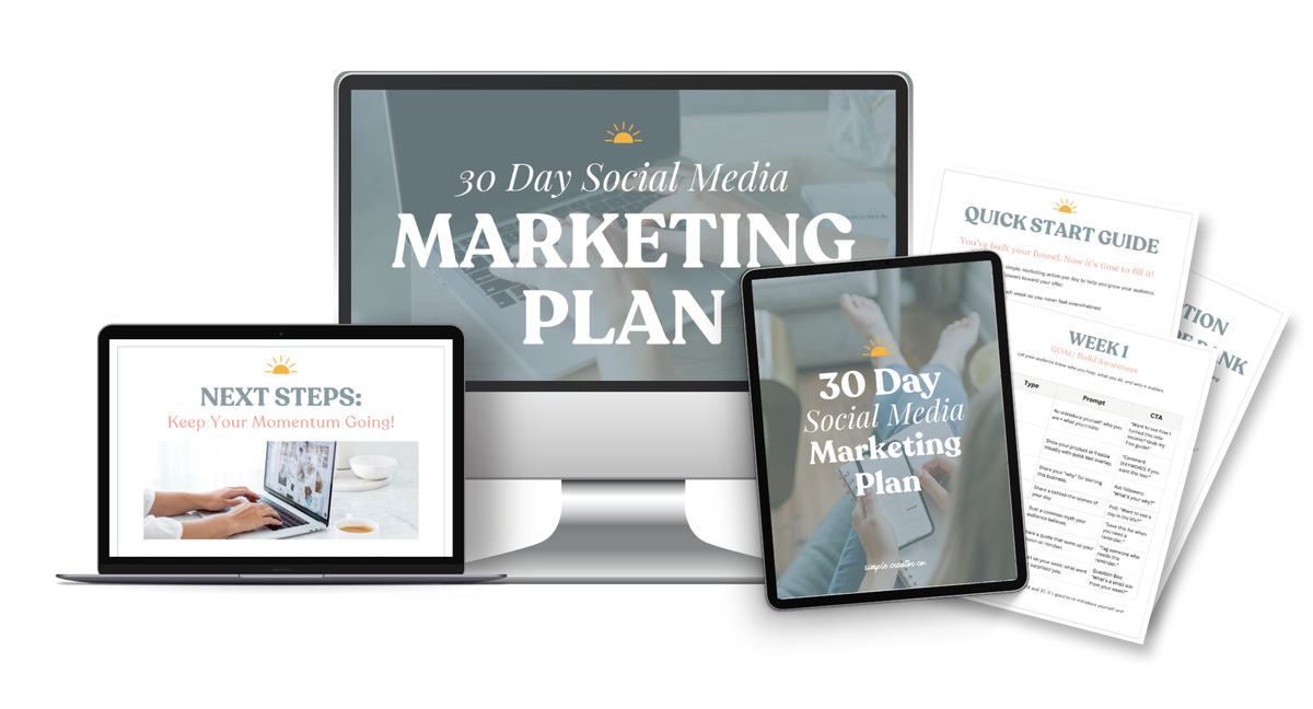 30-Day Social Media Marketing Plan
