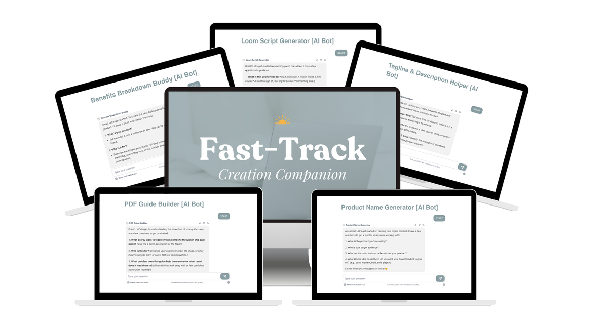 Fast-Track Creation Companion